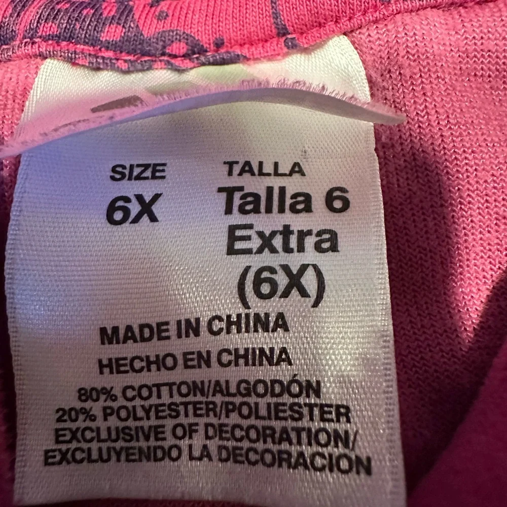 Adidas Retro Girl’s Size 6X Velour Pink Zip-Up Hoodie Jacket. Girly Girl Track!