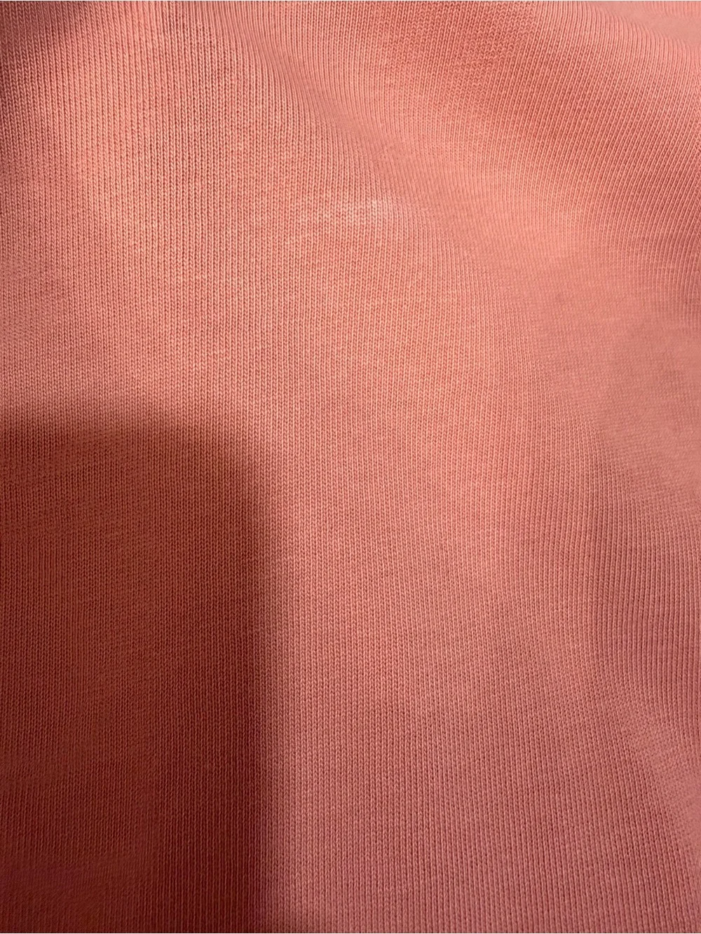 Nike Women's Coral-Orange Short Sleeve Crop Tee size small