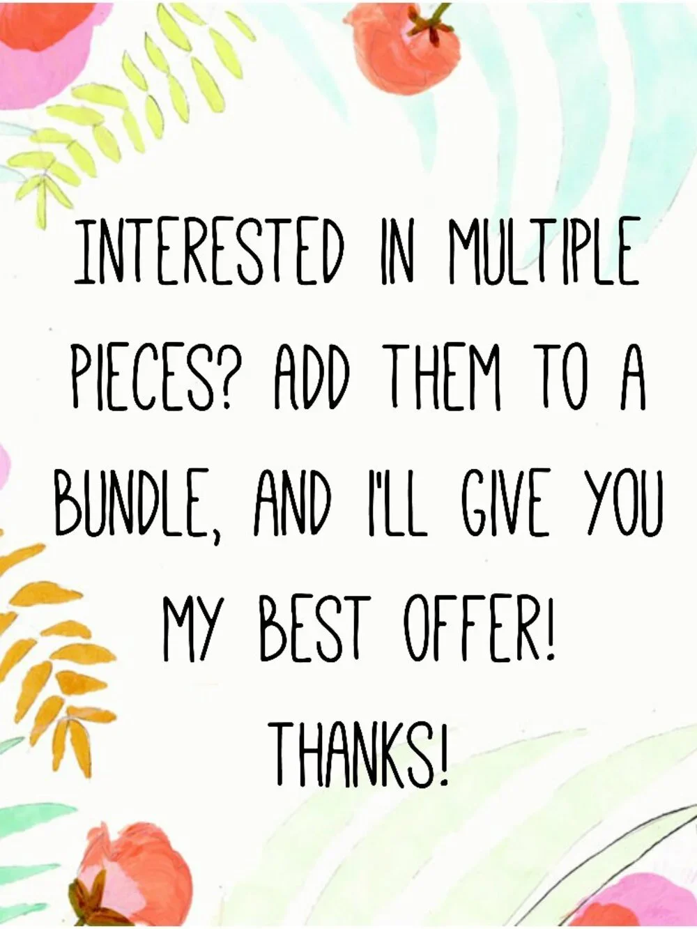 🛍️ BUNDLE ONLY | Flower Necklace
