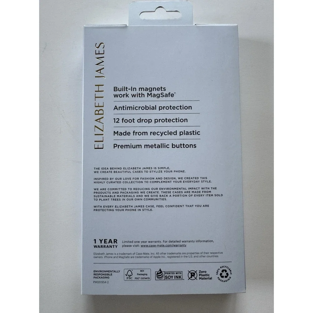 Elizabeth James Case for MagSafe for Apple iPhone 15 Plus - Sunday in Soho