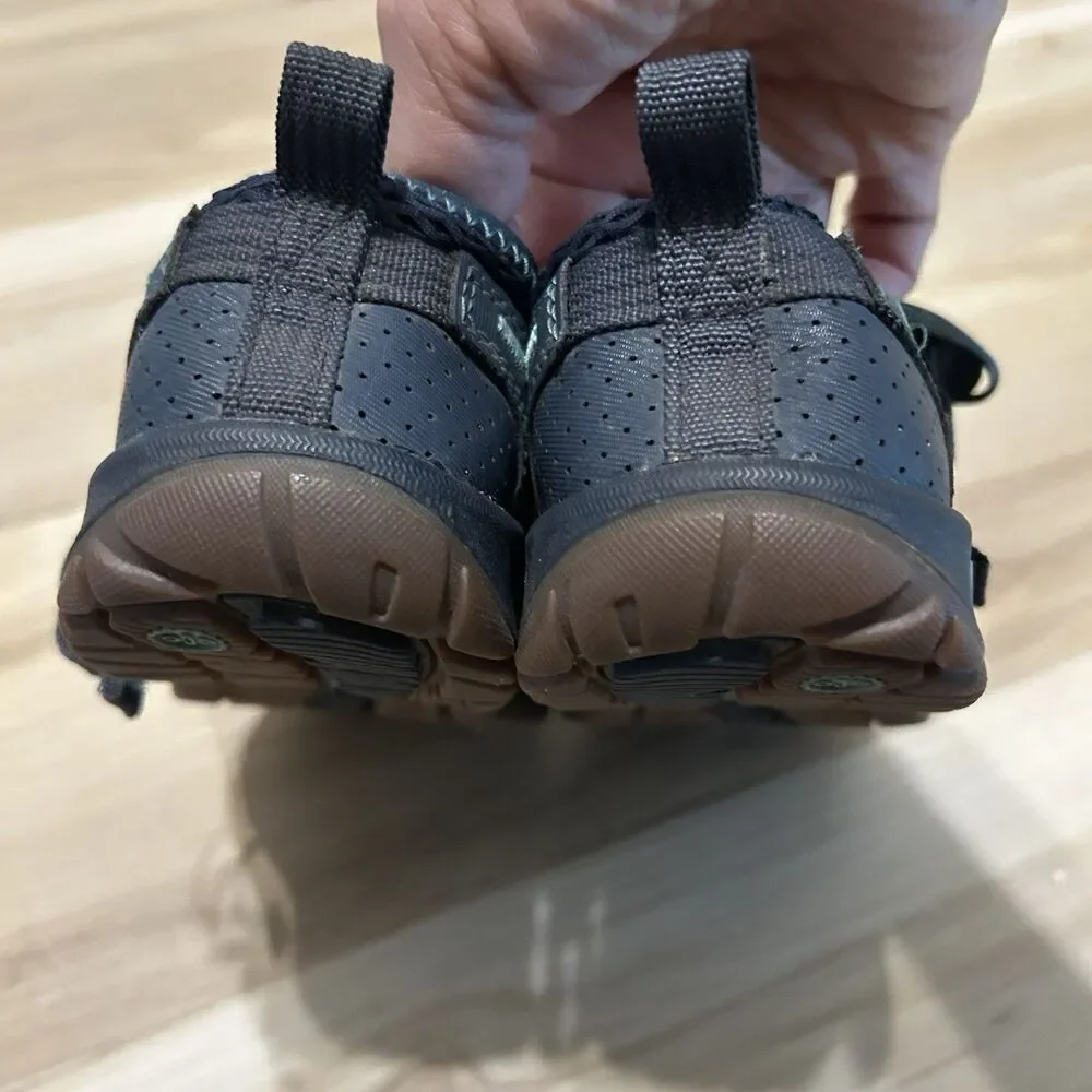 Chaco Odyssey Youth Water Sandals Kids Size 2 Navy Green Sport