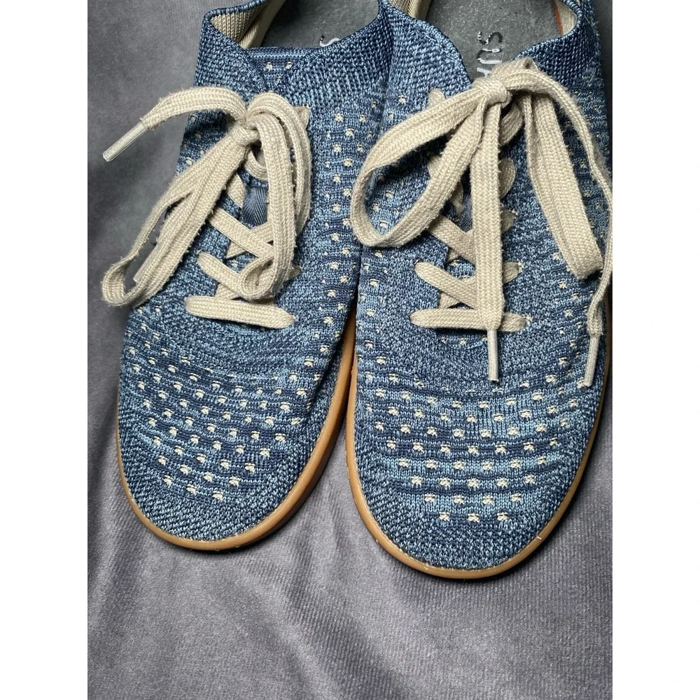 Suavs The Zilker Gum Mens 9.5 Women 7.5 Athletic Shoes Sneakers Blue Brown Sole
