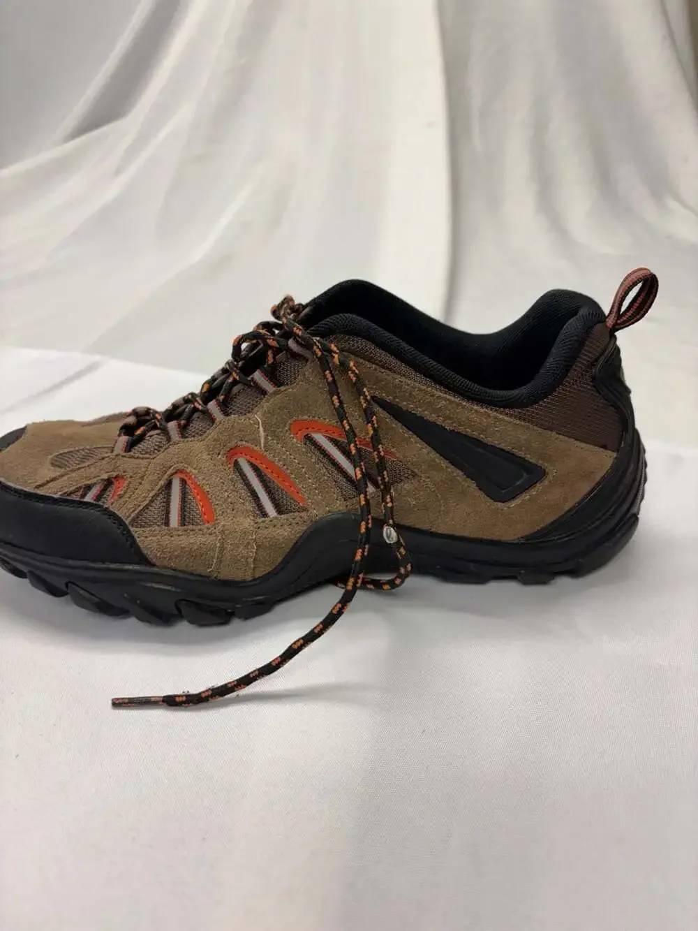 Magellan Outdoors Hiking Shoes Size 11D Brown Suede