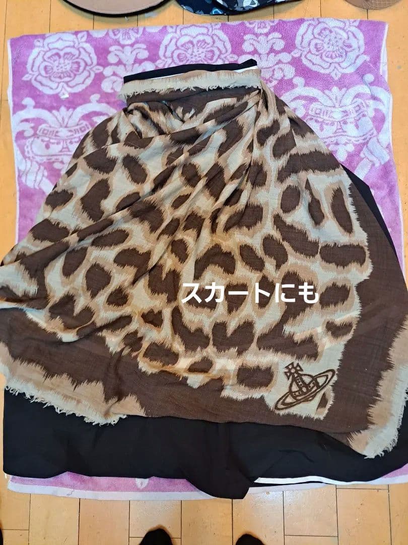 Rare Vivienne Westwood Leopard Print Scarf / Stole