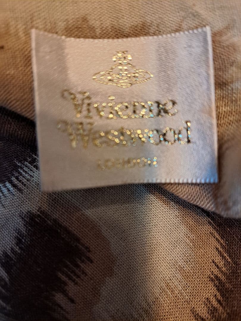 Rare Vivienne Westwood Leopard Print Scarf / Stole