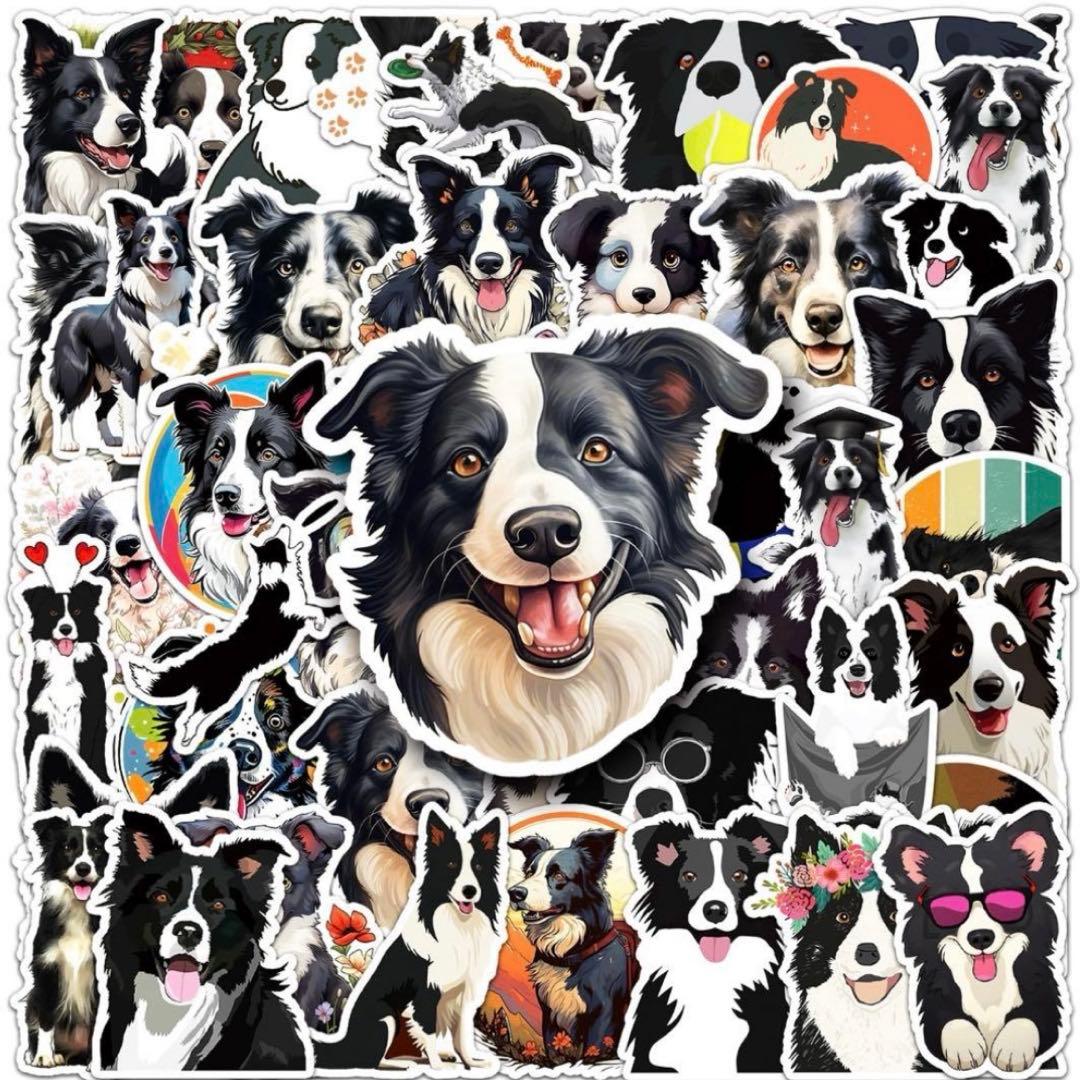 A181 Sticker Share Flake Seal Overseas Waterproof Dog Border Collie