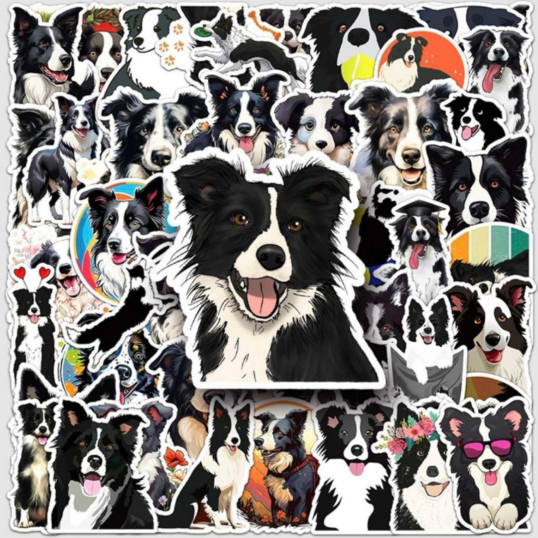 A181 Sticker Share Flake Seal Overseas Waterproof Dog Border Collie