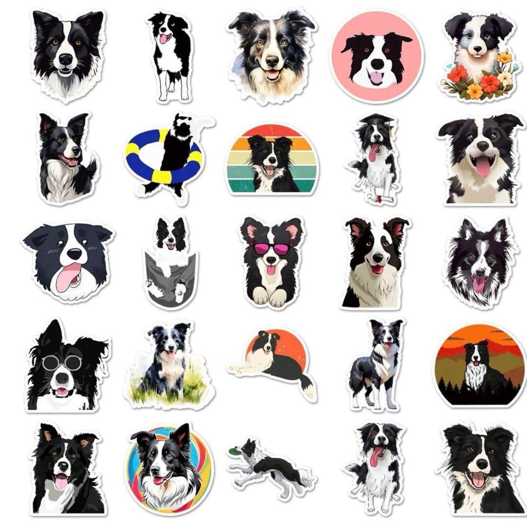 A181 Sticker Share Flake Seal Overseas Waterproof Dog Border Collie