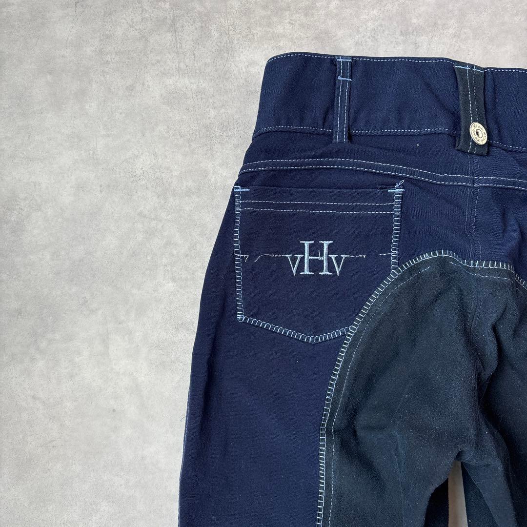 ★ HV POLO Polo Pony Embroidery Equestrian Breeches Jockey Pants