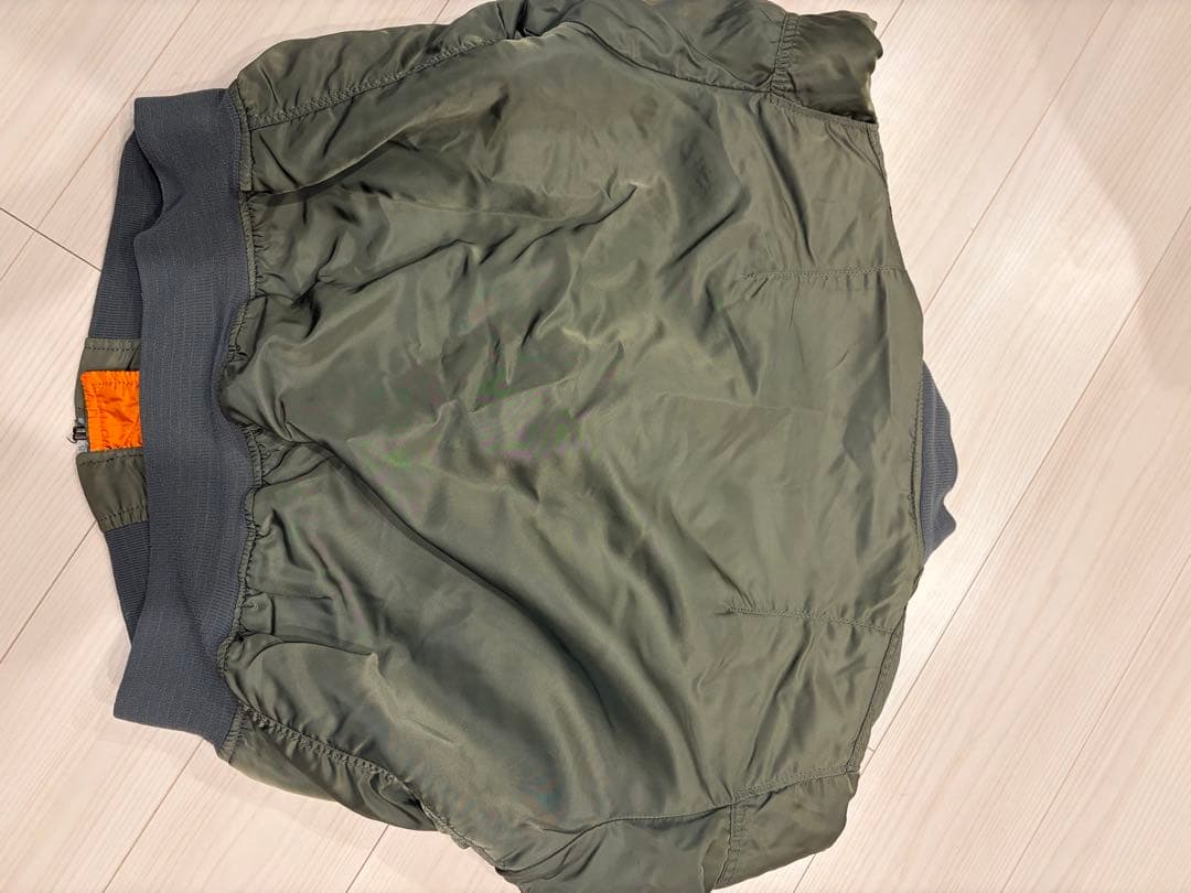 Alpha MA-1 Flight Jacket - Made in USA - XL