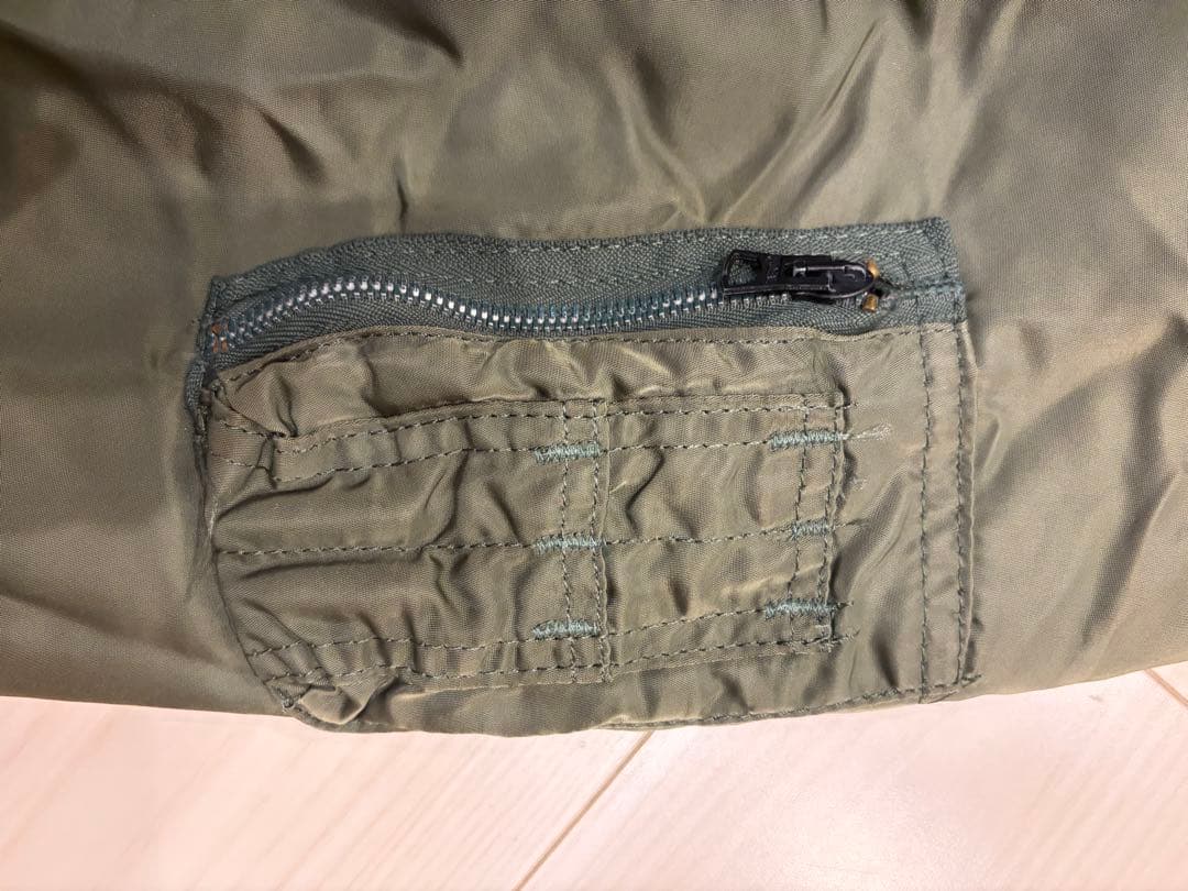 Alpha MA-1 Flight Jacket - Made in USA - XL