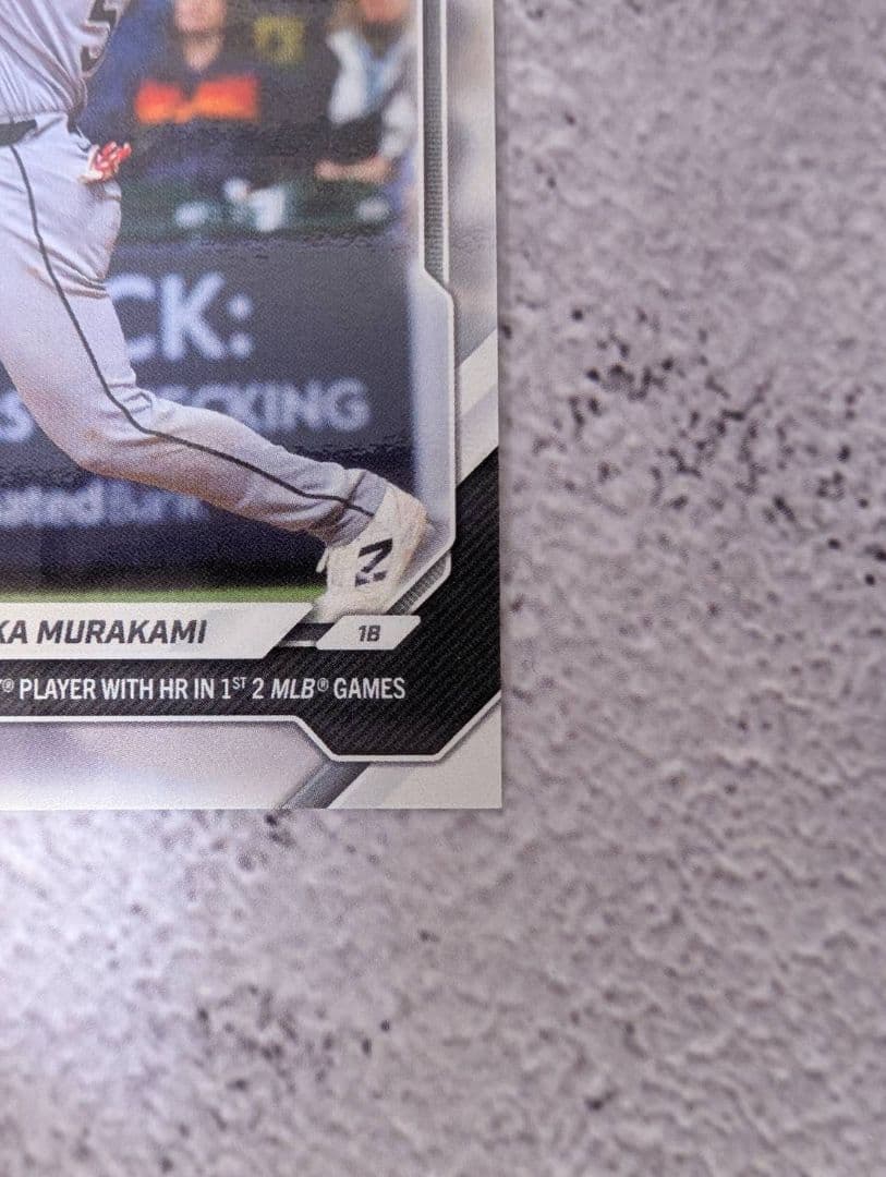 【Limited RC】Munetaka Murakami Topps Now Rookie White Sox 2nd Consecutive HR