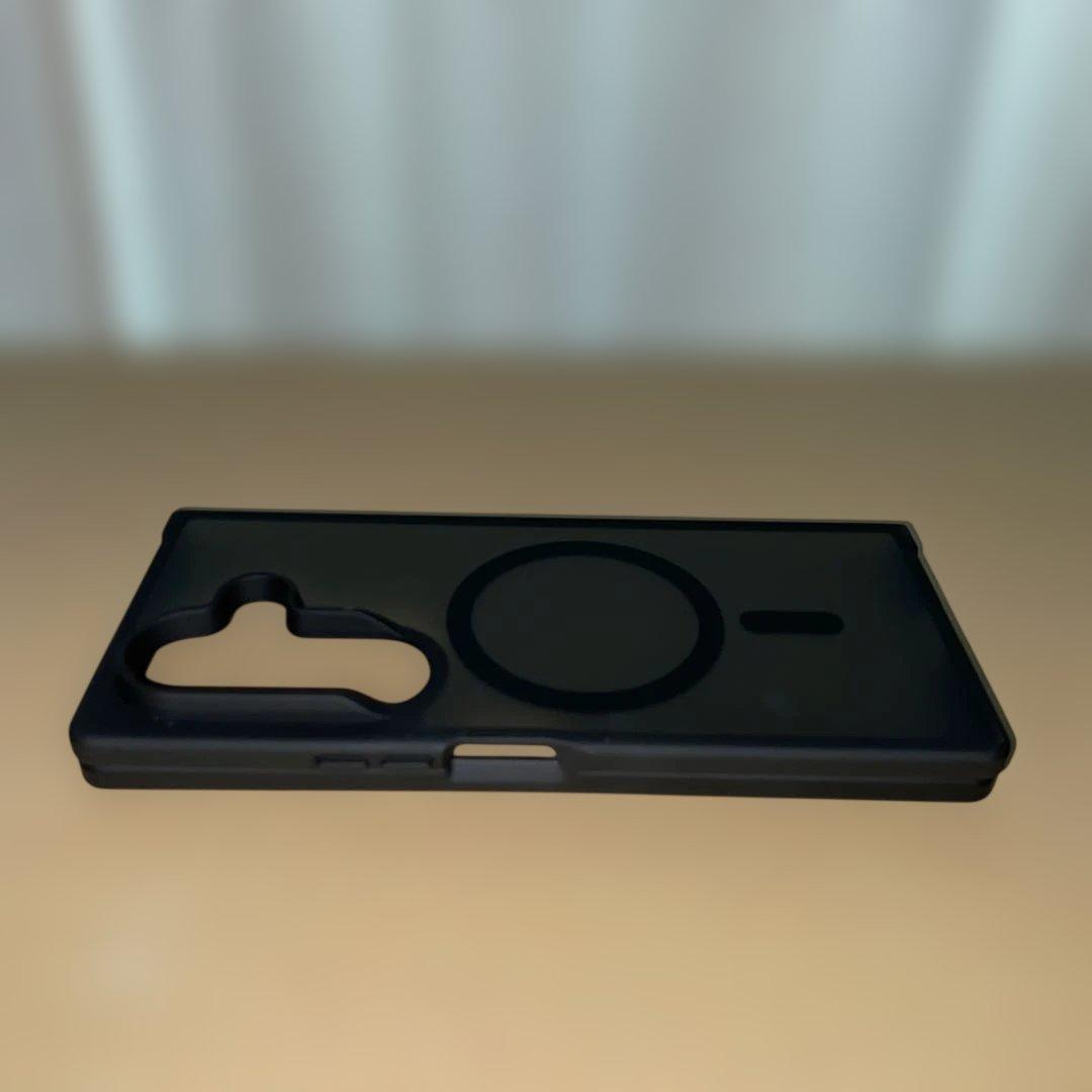 Bumper Frame Case for Galaxy Z Fold 7, MagSafe Compatible (Black)