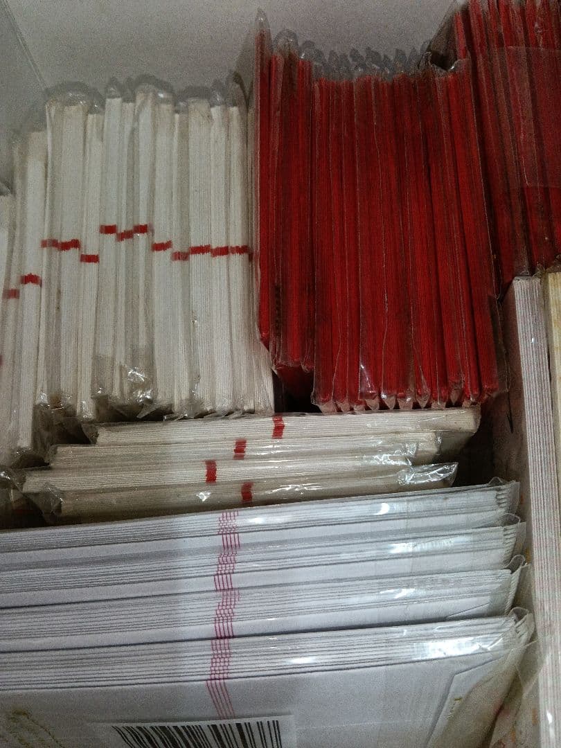 High-Quality Gift Envelopes/Celebration Envelopes - Bulk Sale - Small, Medium, and Large Set - Red and White - Tied Knot - Stationery Store Inventory Clearance
