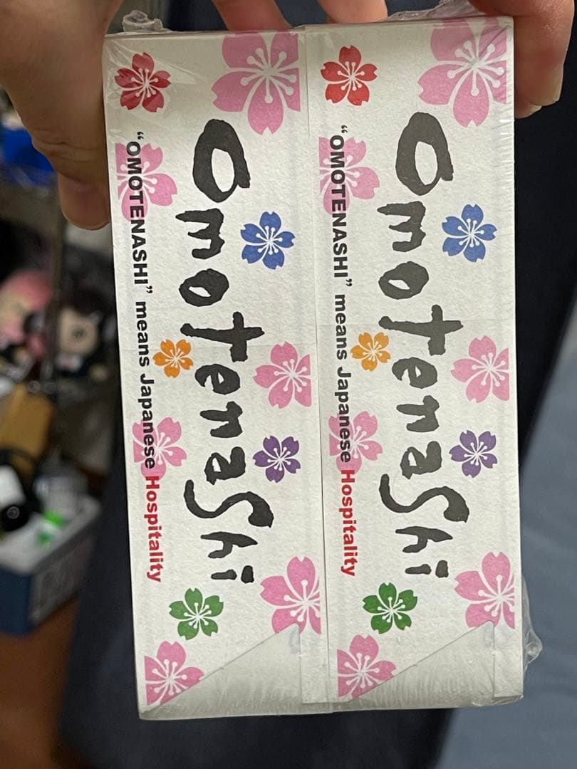 Chopstick wrappers, Omotenashi, Commercial use, 500 sheets, Hospitality