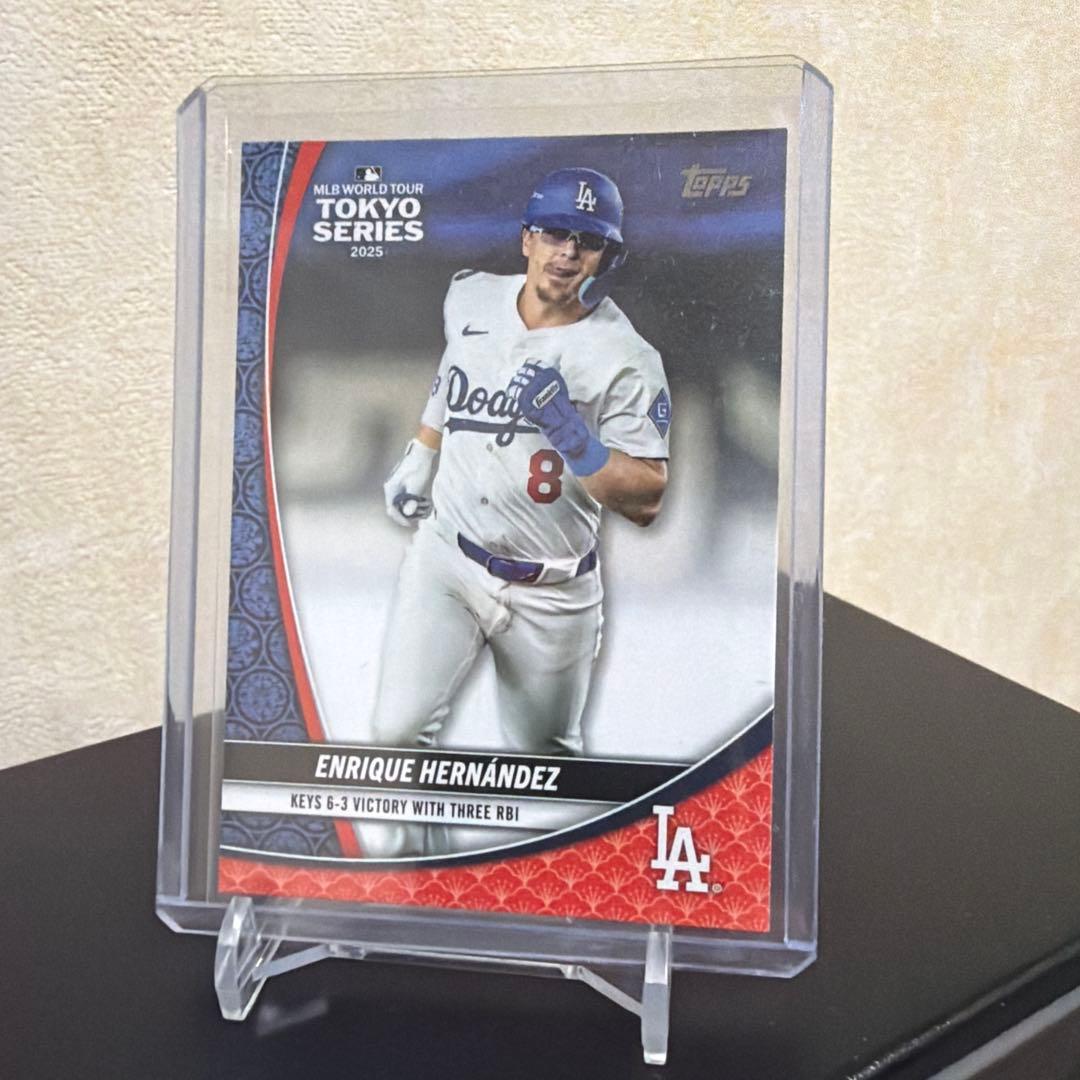 Kike Hernandez Topps Update Tokyo Series