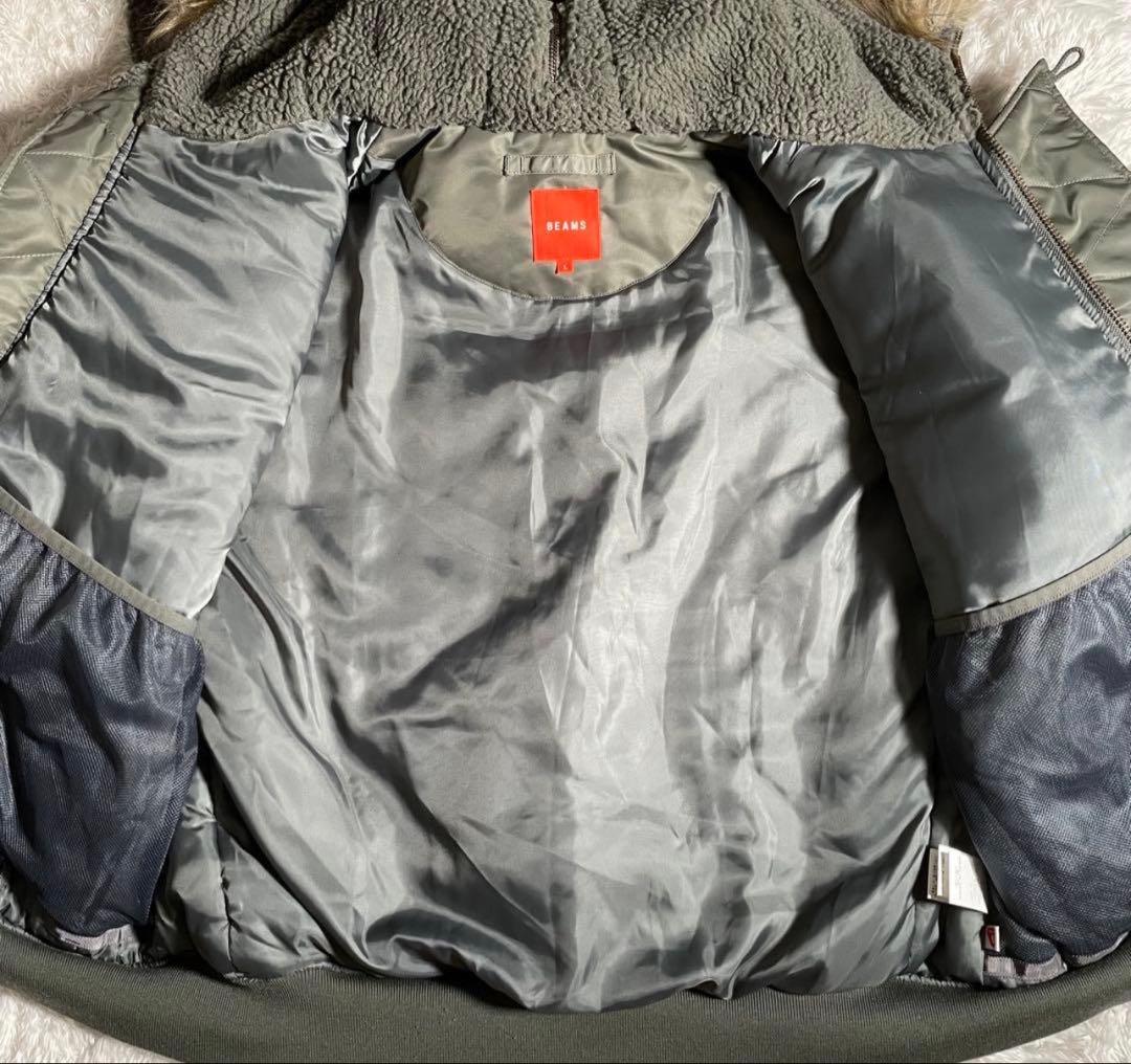 BEAMS Flight Jacket Nylon N-2B 20FW