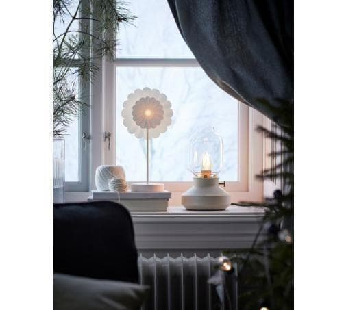 IKEA Table Lamp, T?LLBYN with Bulb [New, Unused]