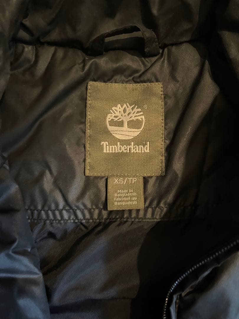Timberland Black Down Vest XS