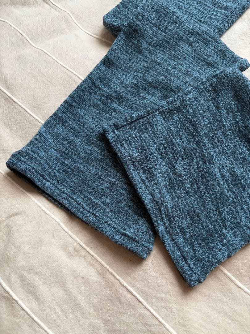 MIHLOROB Knit Leg Warmers, Dark Blue