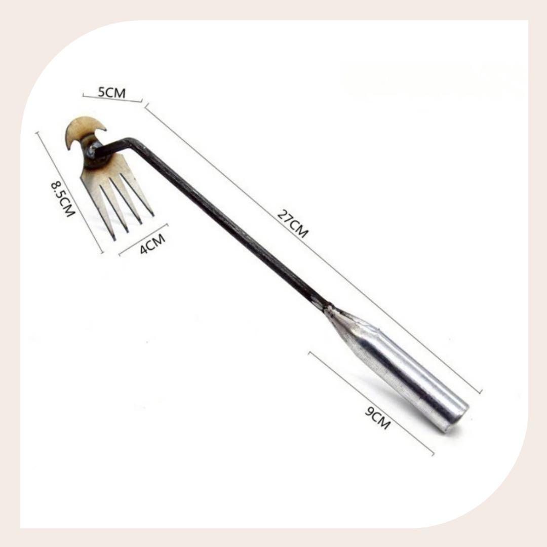 Weeding 2-piece set Fork Weed Puller Weeding Sickle Gardening