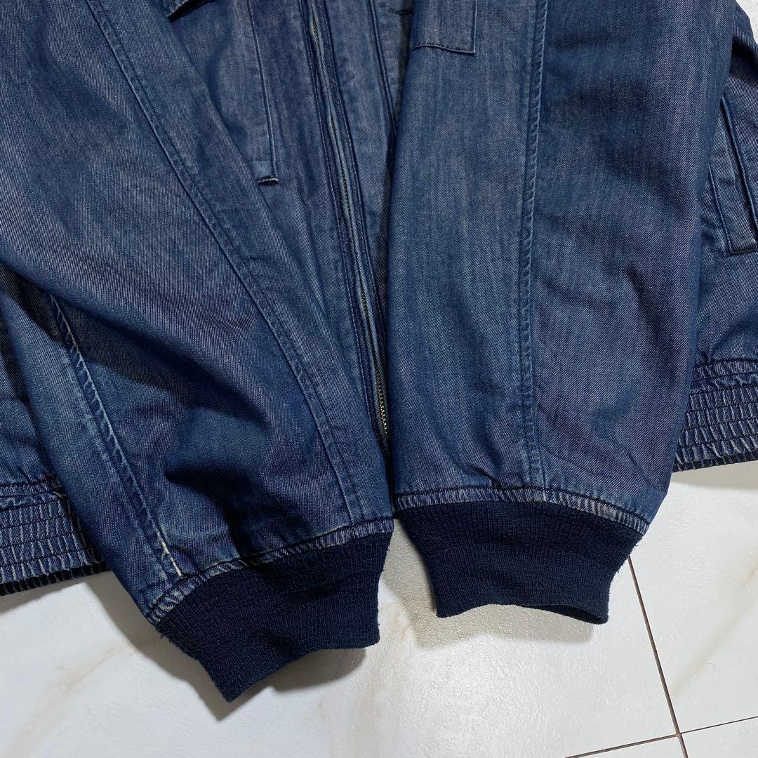 Alpha Industries Denim WEP Edwin G-8 Flight Jacket