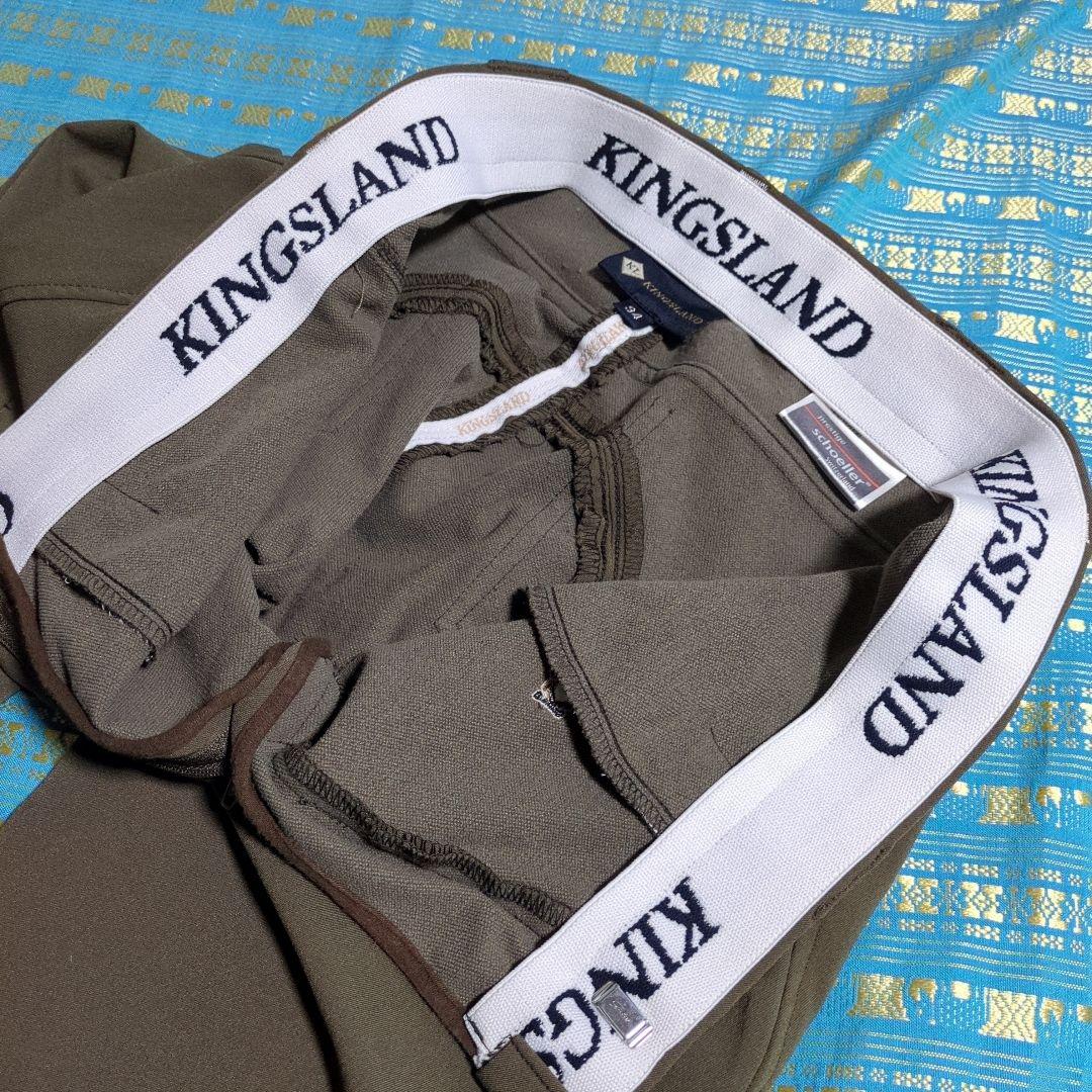 KINGSLAND Riding Breeches, Size 34, Dark Brown