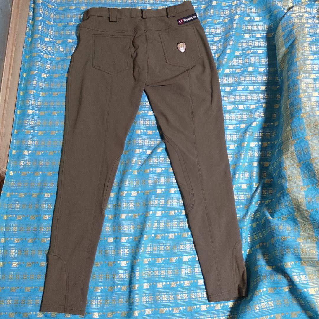 KINGSLAND Riding Breeches, Size 34, Dark Brown