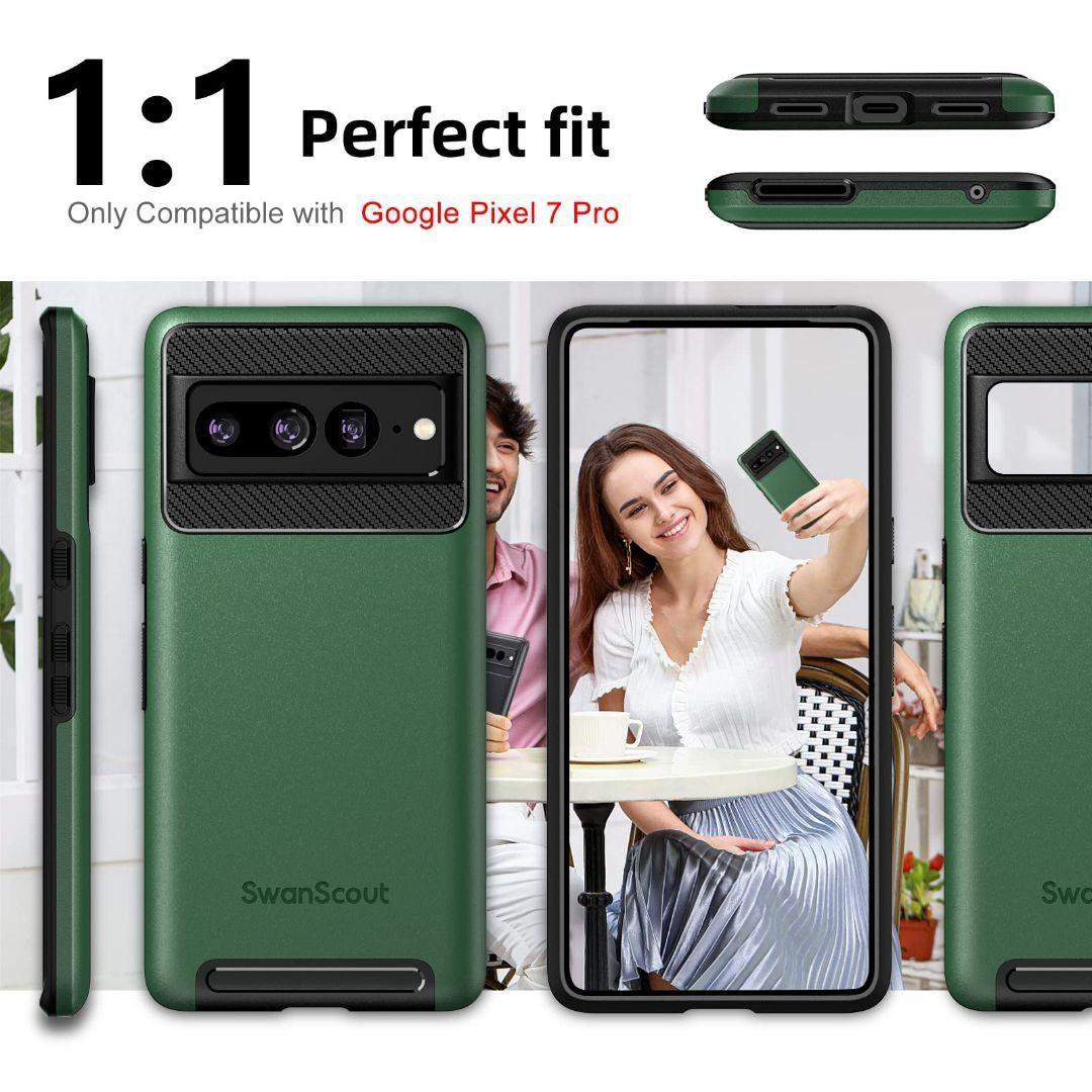 ⭐Unused⭐ Google Pixel 7 Pro Case, Wireless Charging, Green