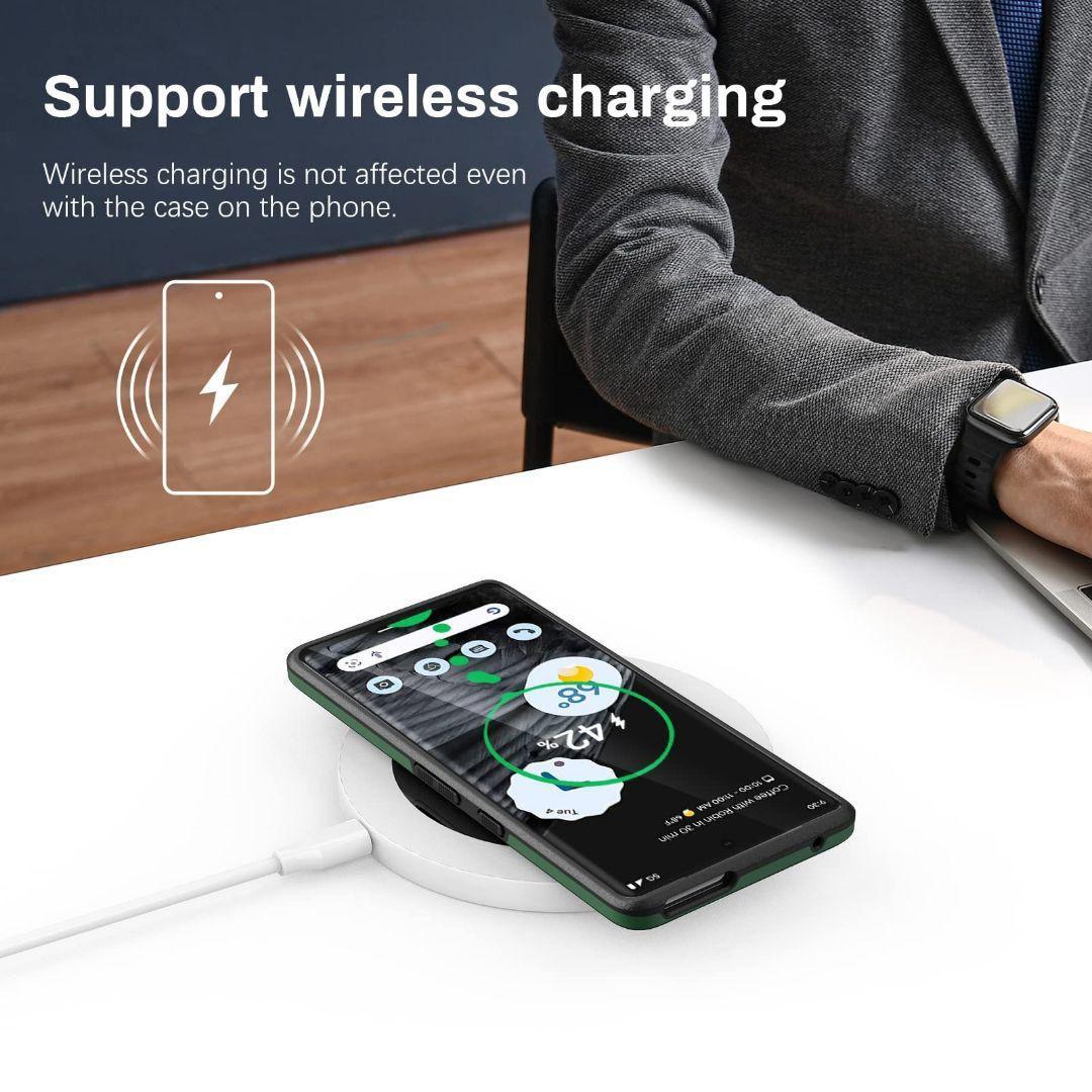 ⭐Unused⭐ Google Pixel 7 Pro Case, Wireless Charging, Green