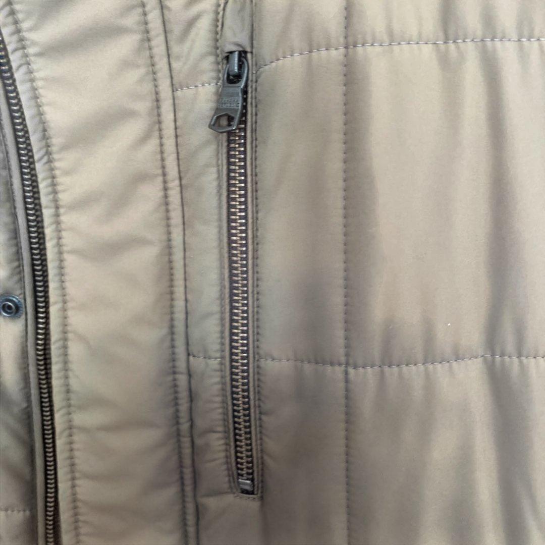 BANANA REPUBLIC Khaki Quilted Down Vest L