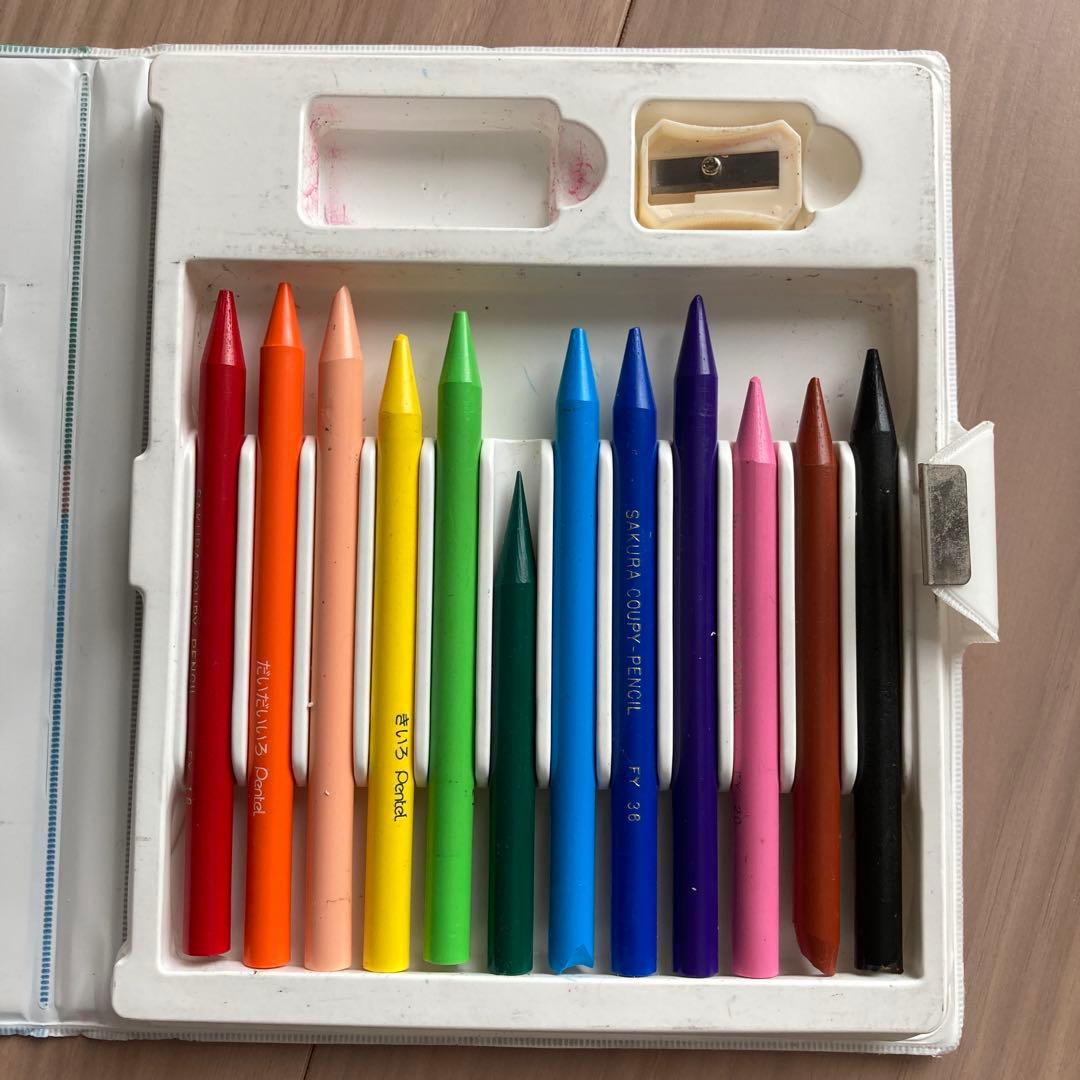 Sakura Craypas Crayon Pencil 12 Colors