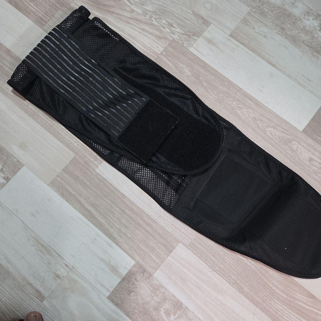 KA RA DA Lower Back Pain Belt, Size LL, Black