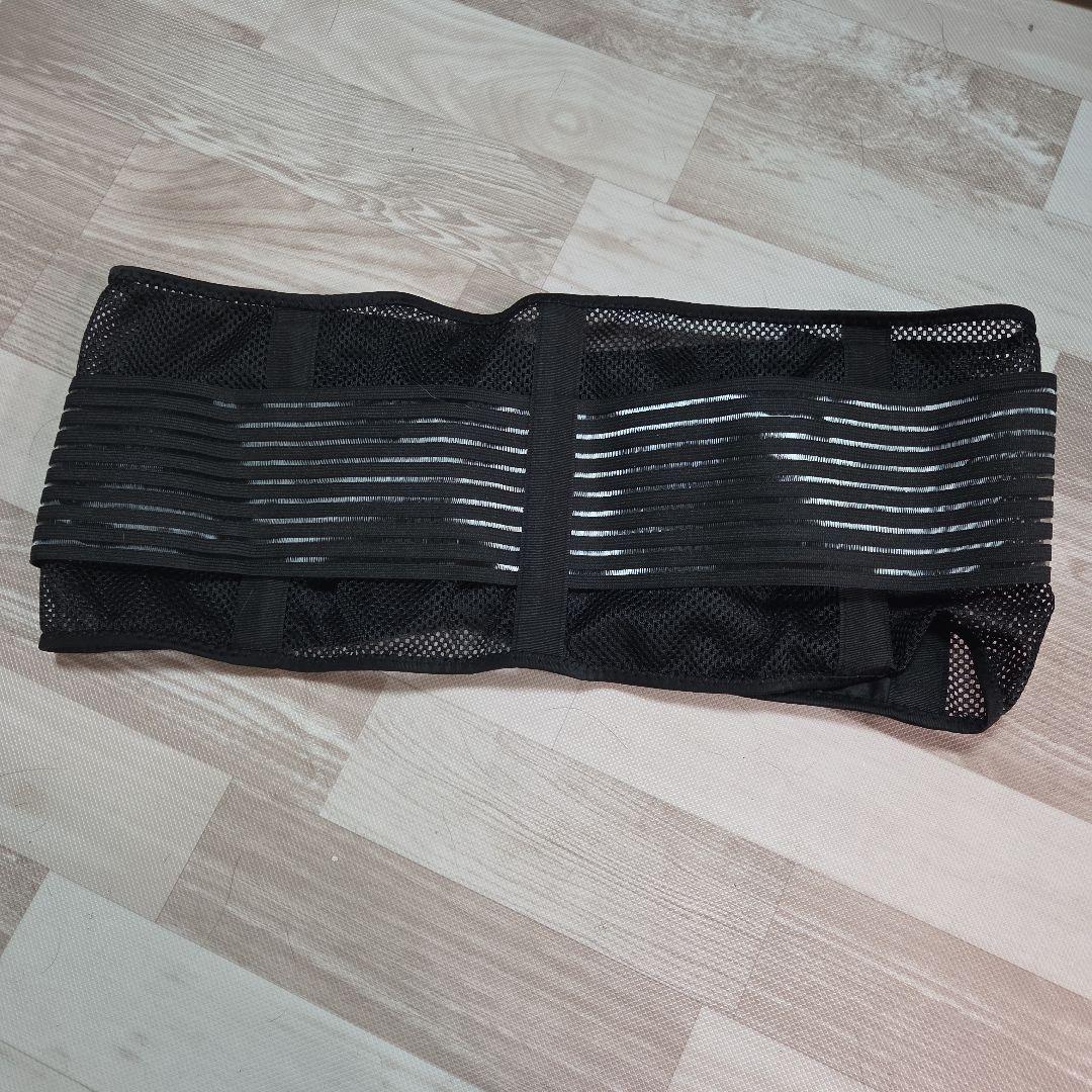 KA RA DA Lower Back Pain Belt, Size LL, Black