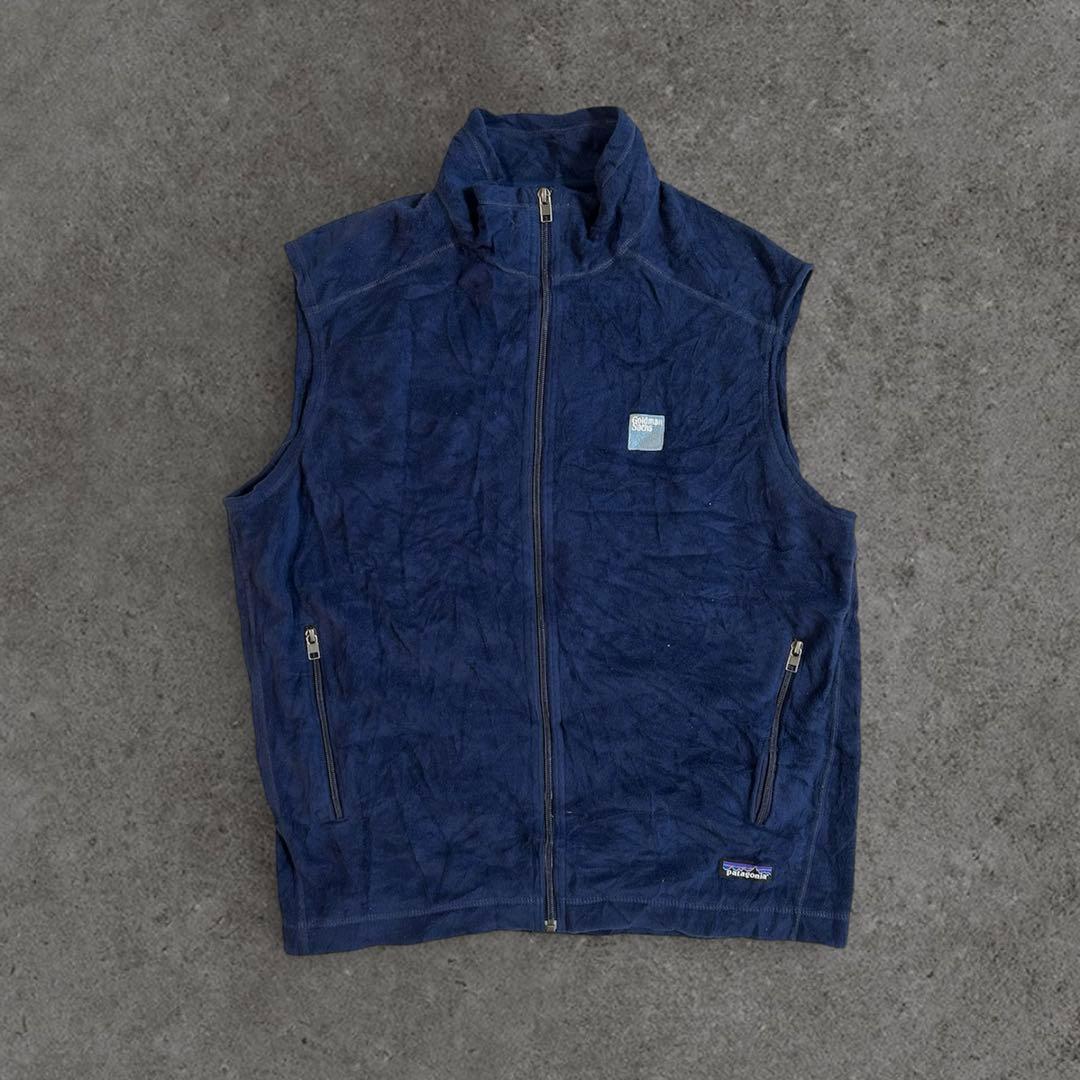 Patagonia Synchilla Vest with Chest Logo, L