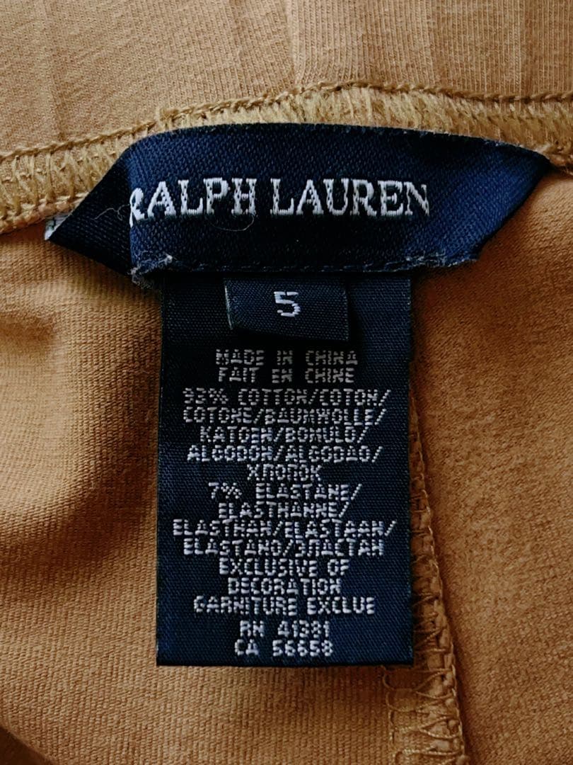 Stretch Fabric RALPH LAUREN Pants