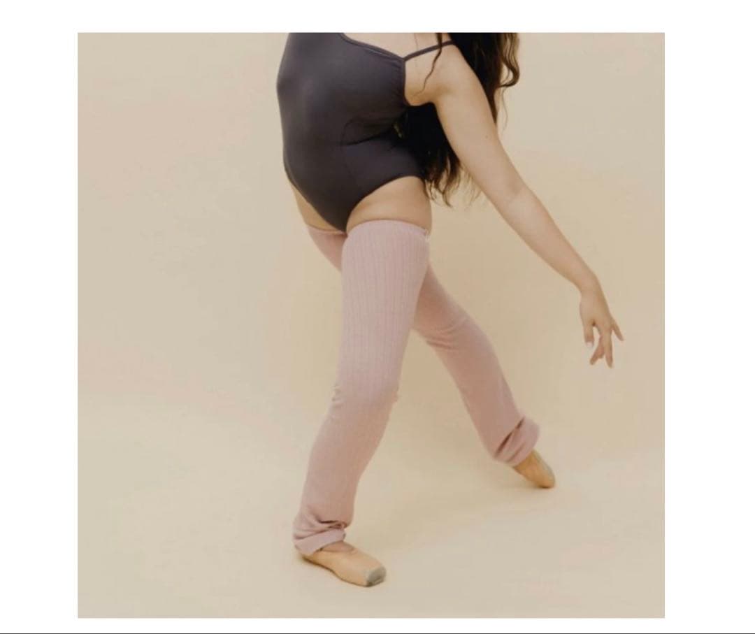 RubiaWear Ballet Leg Warmers Long Lpink