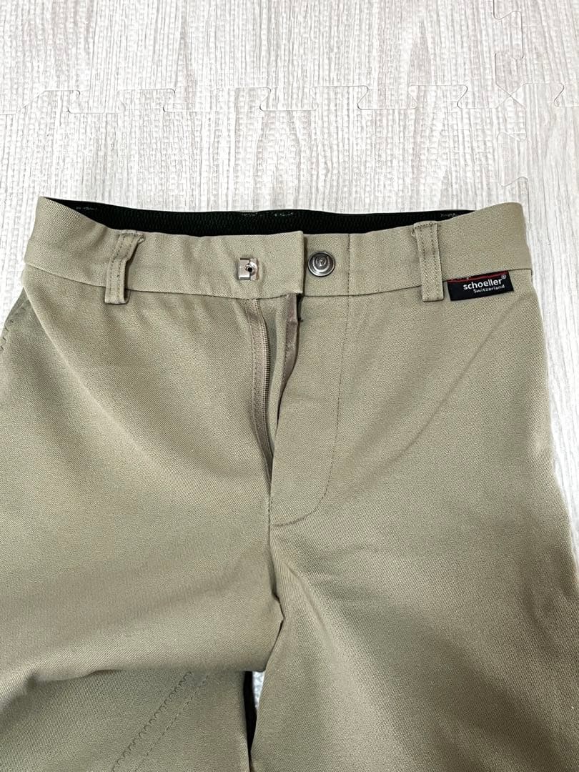 【Used for 6 Months】Riding Tights for Juniors - Olive Breeches