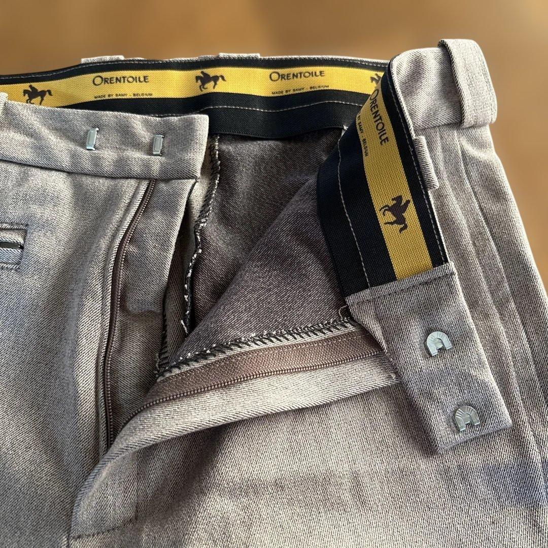 n*o様 OMETOLKE Riding Breeches with Brown Knee Patches