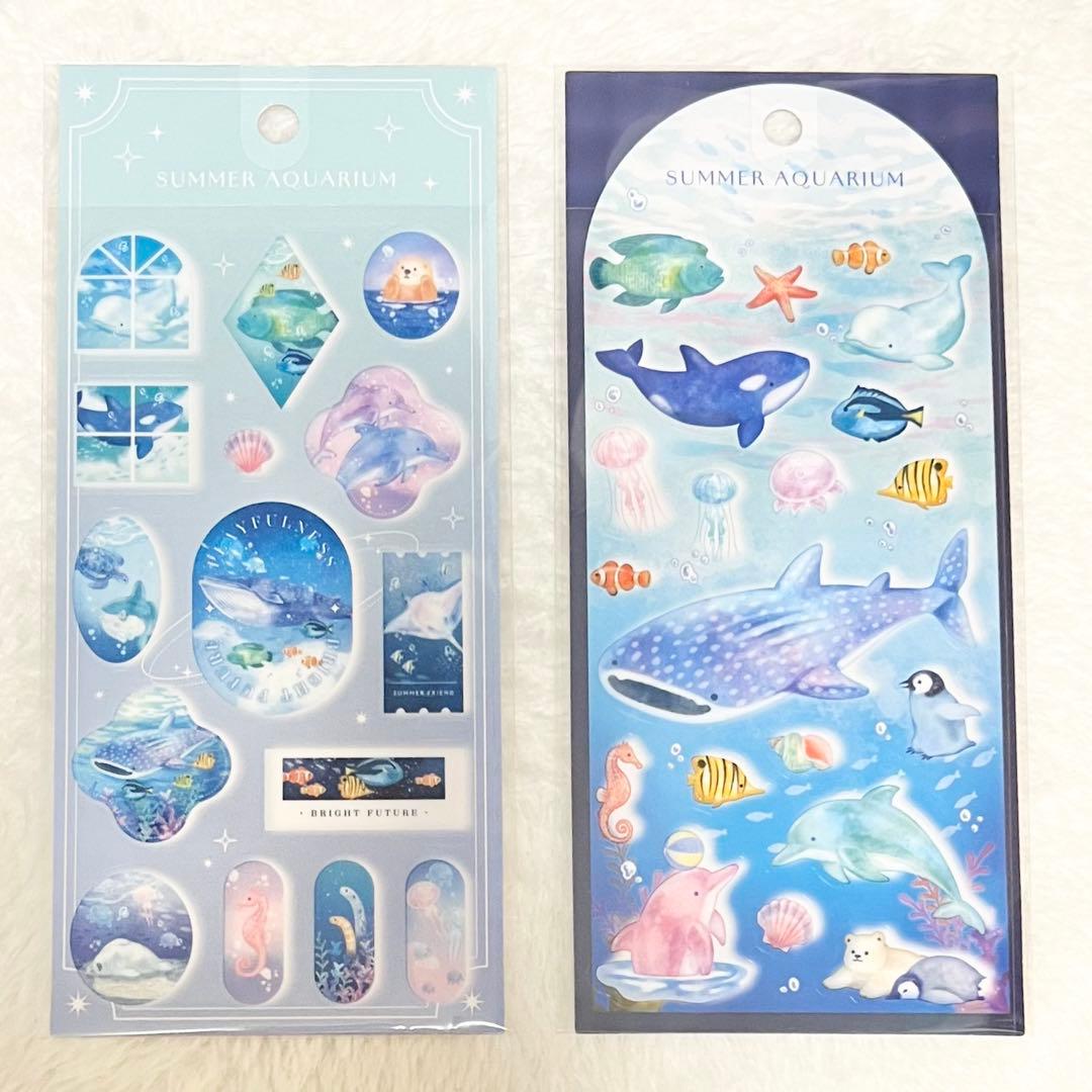 Can Do Collection Seal Dream Aquarium Pattern