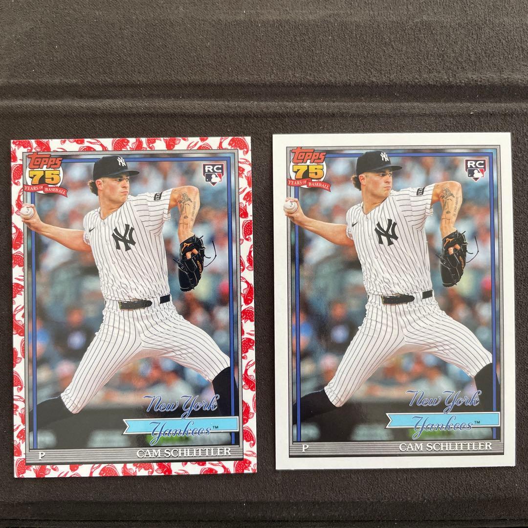 Cam Schittler RC鯛 Parallel - 75th Anniversary Insert Topps