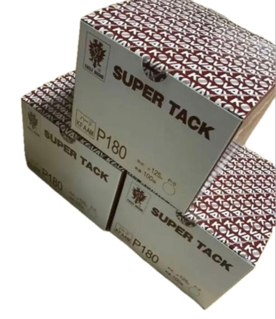 Magic type sandpaper φ125mm P180 3 boxes