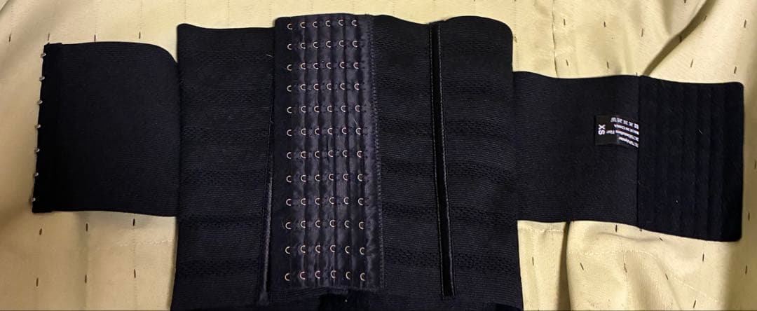 Waist Nipper Corset Black Shapewear