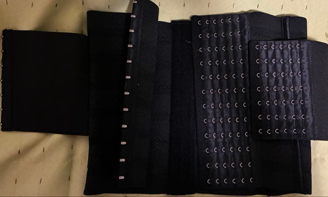 Waist Nipper Corset Black Shapewear