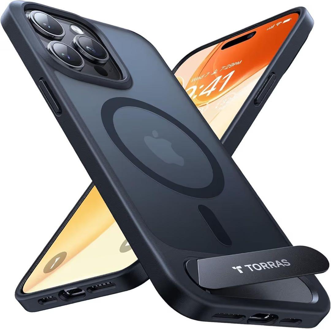 iPhone 15 Pro Case with Magnets, Wireless Charging Compatible, Translucent