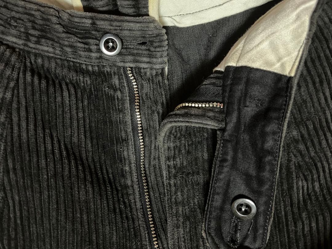 Obermeyer 50s-60s Vintage Black Corduroy Pants