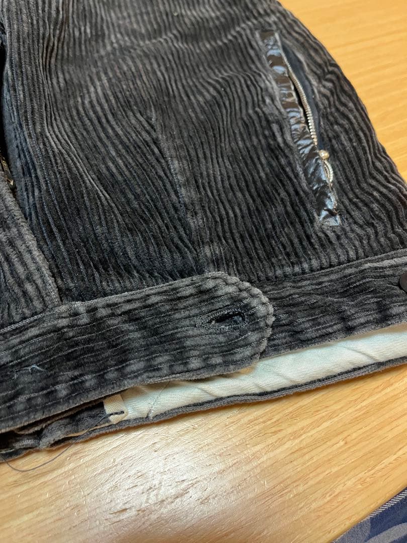 Obermeyer 50s-60s Vintage Black Corduroy Pants