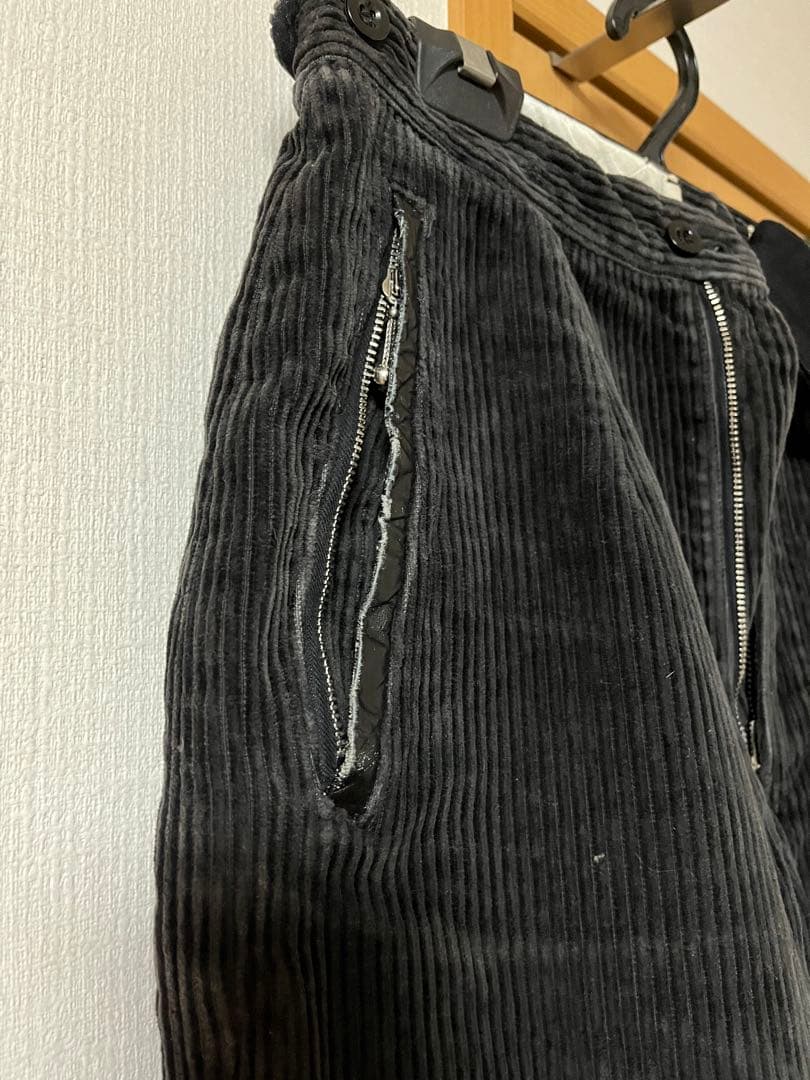 Obermeyer 50s-60s Vintage Black Corduroy Pants