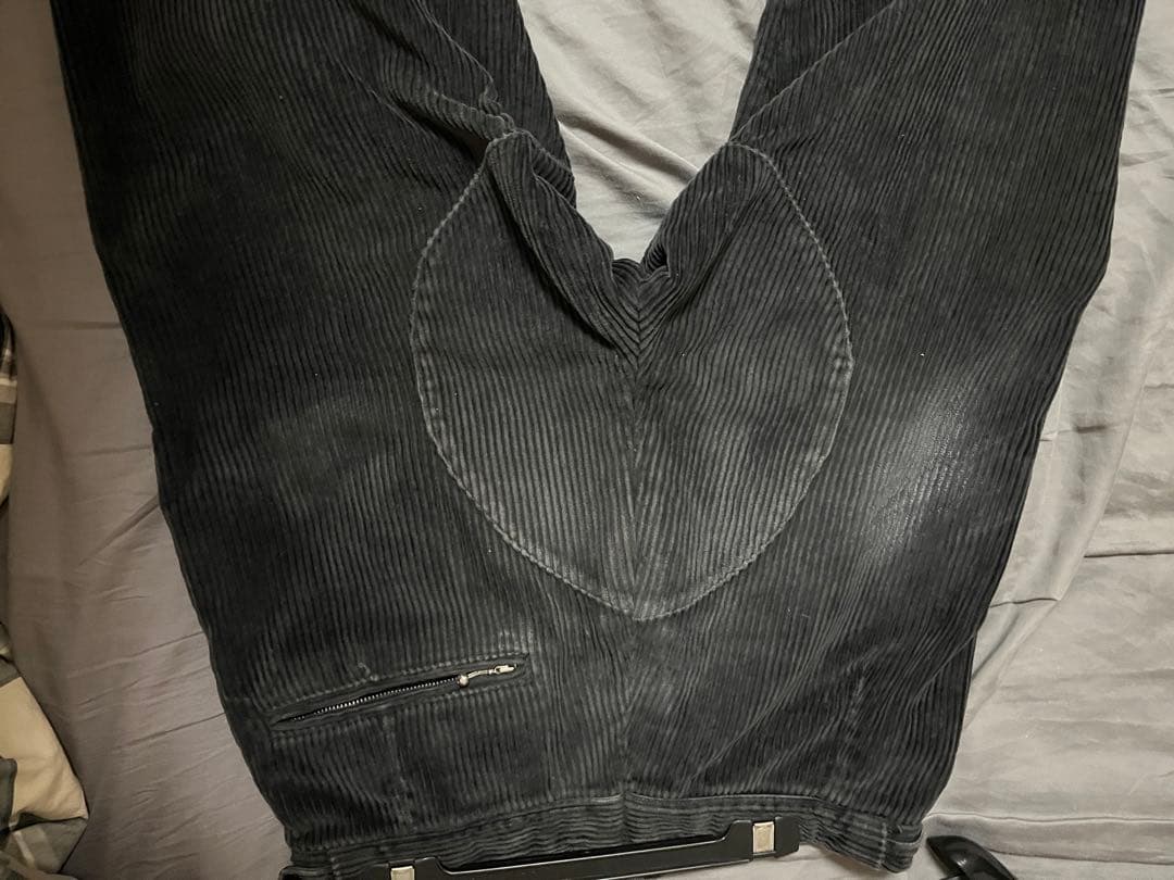 Obermeyer 50s-60s Vintage Black Corduroy Pants