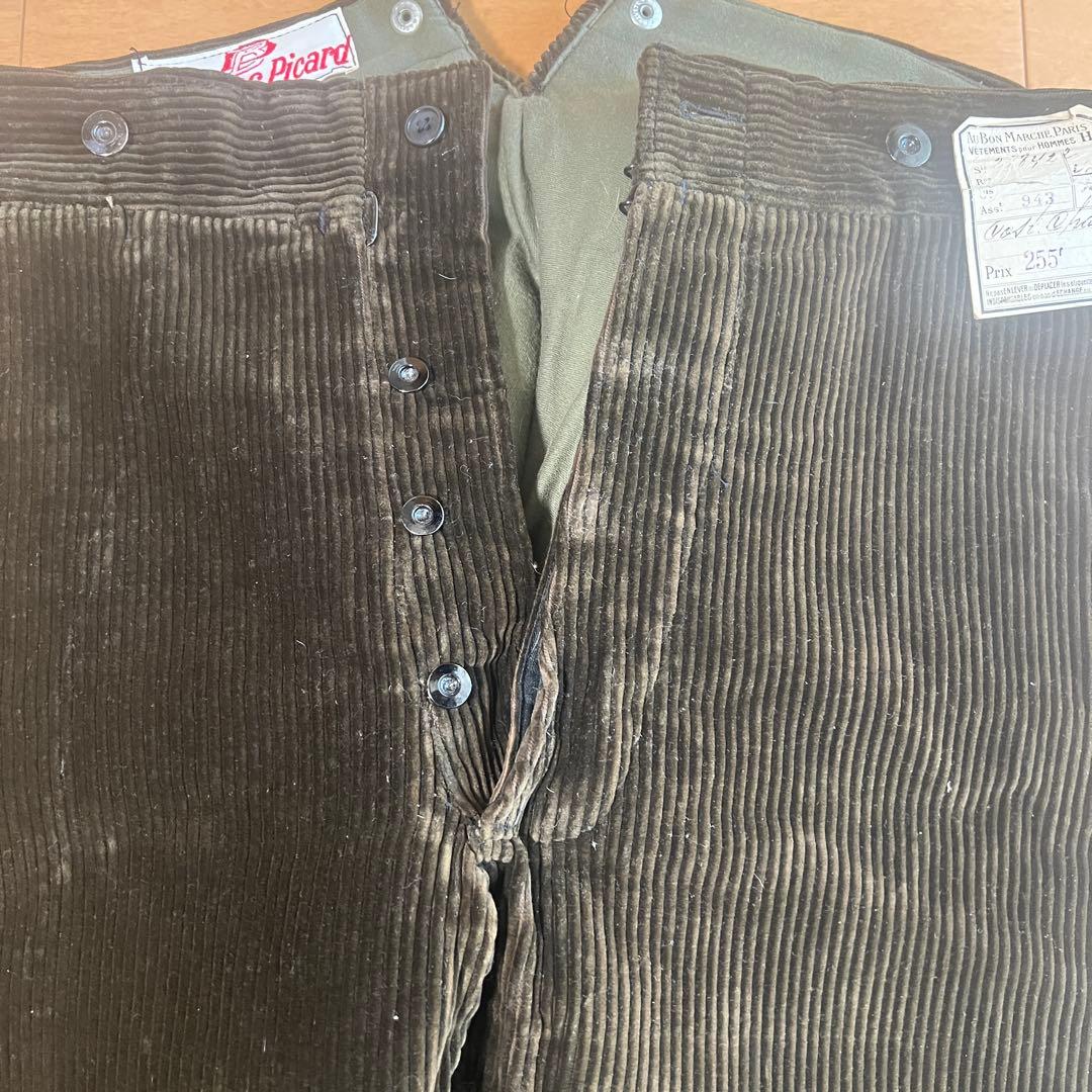 L'فران Picard Corduroy Horse Riding Pants